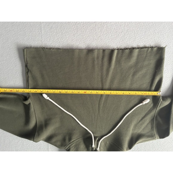 Wild Fable Women's Small Cotton Blend Long Sleeve Pullover Hoodie Army Green - Picture 8 of 10